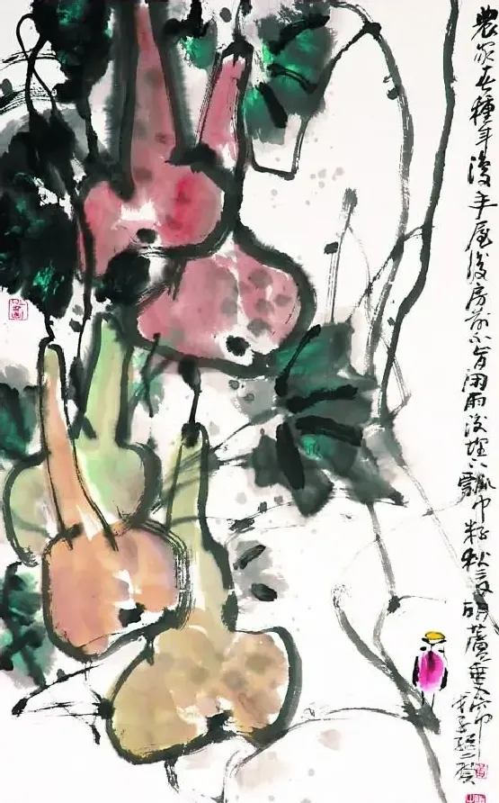 黄继葵·葫芦小鸟