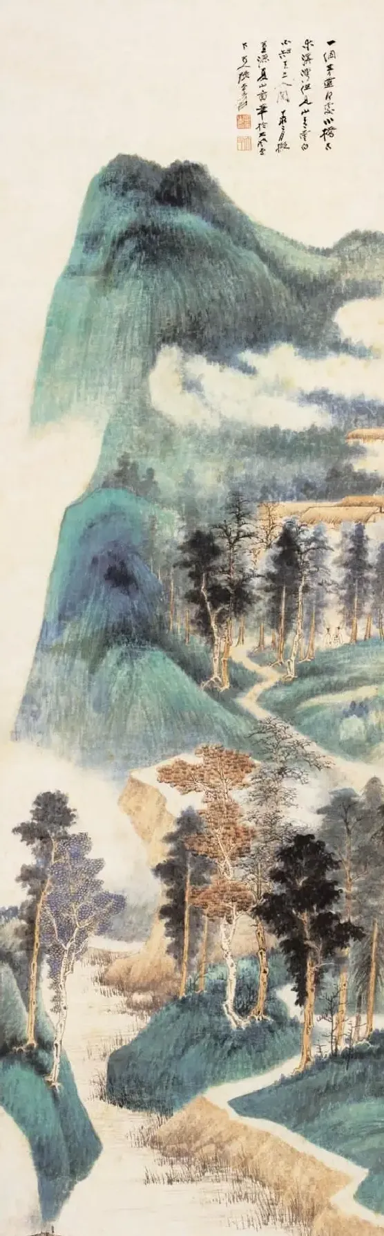 张大千·夏山图