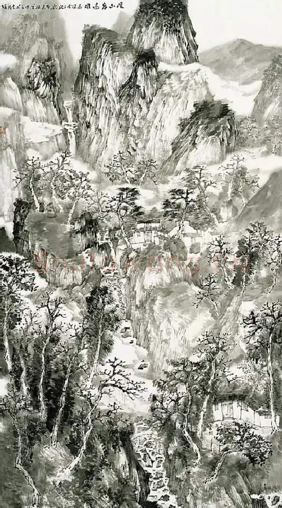 茹峰·溪山高远