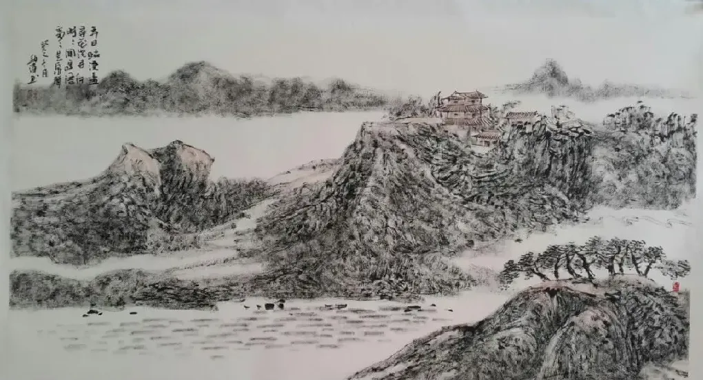 王雪林·焦墨画