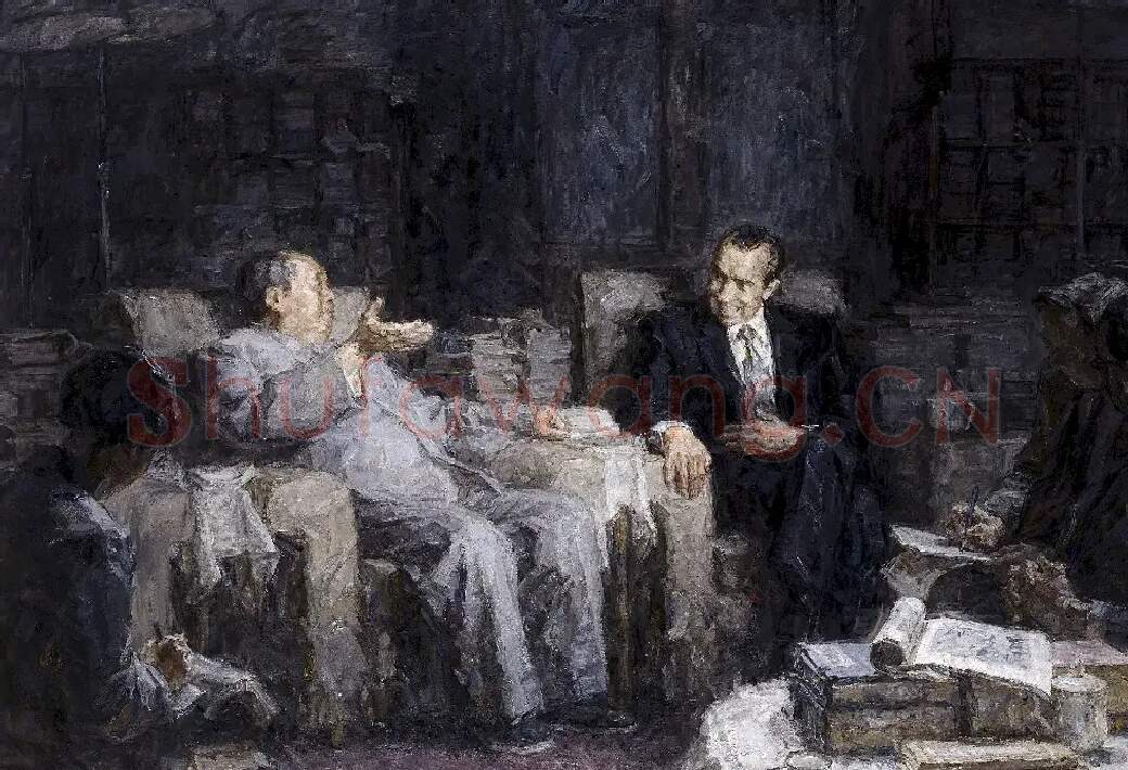 马刚·毛泽东会见尼克松