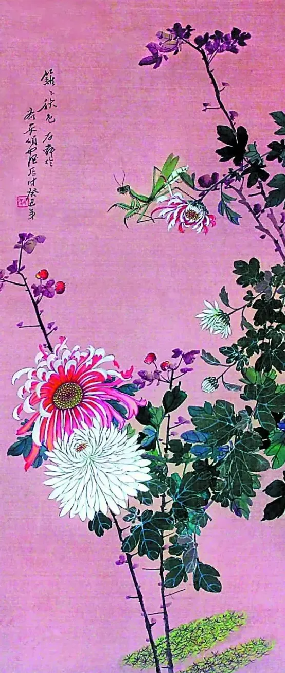 沈锡纯·西湖初秋