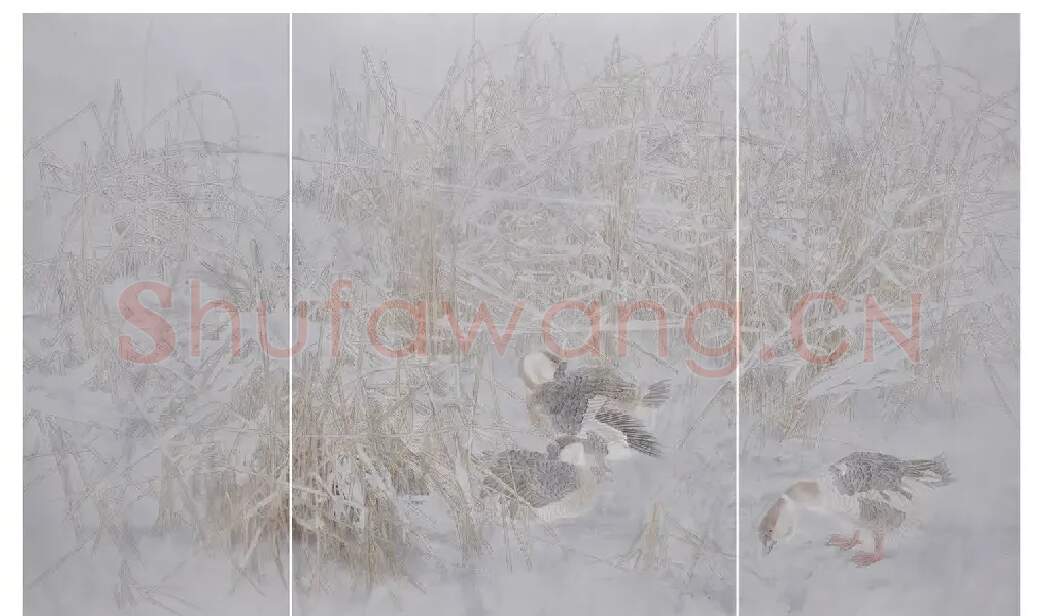 李朝阳·野塘春雪