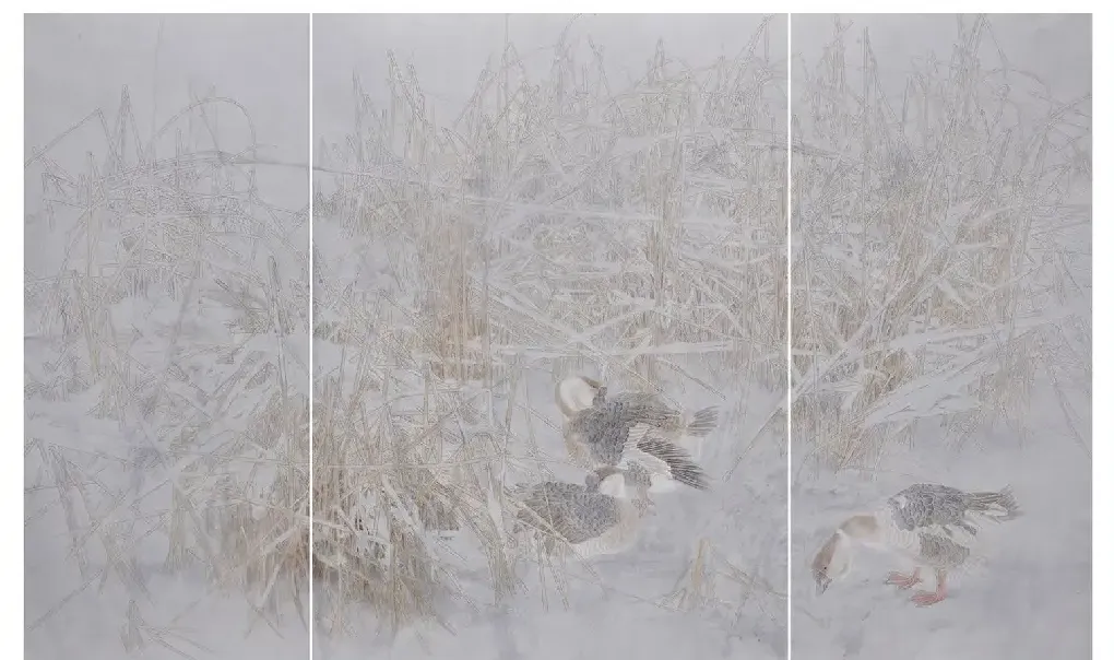 李朝阳·野塘春雪