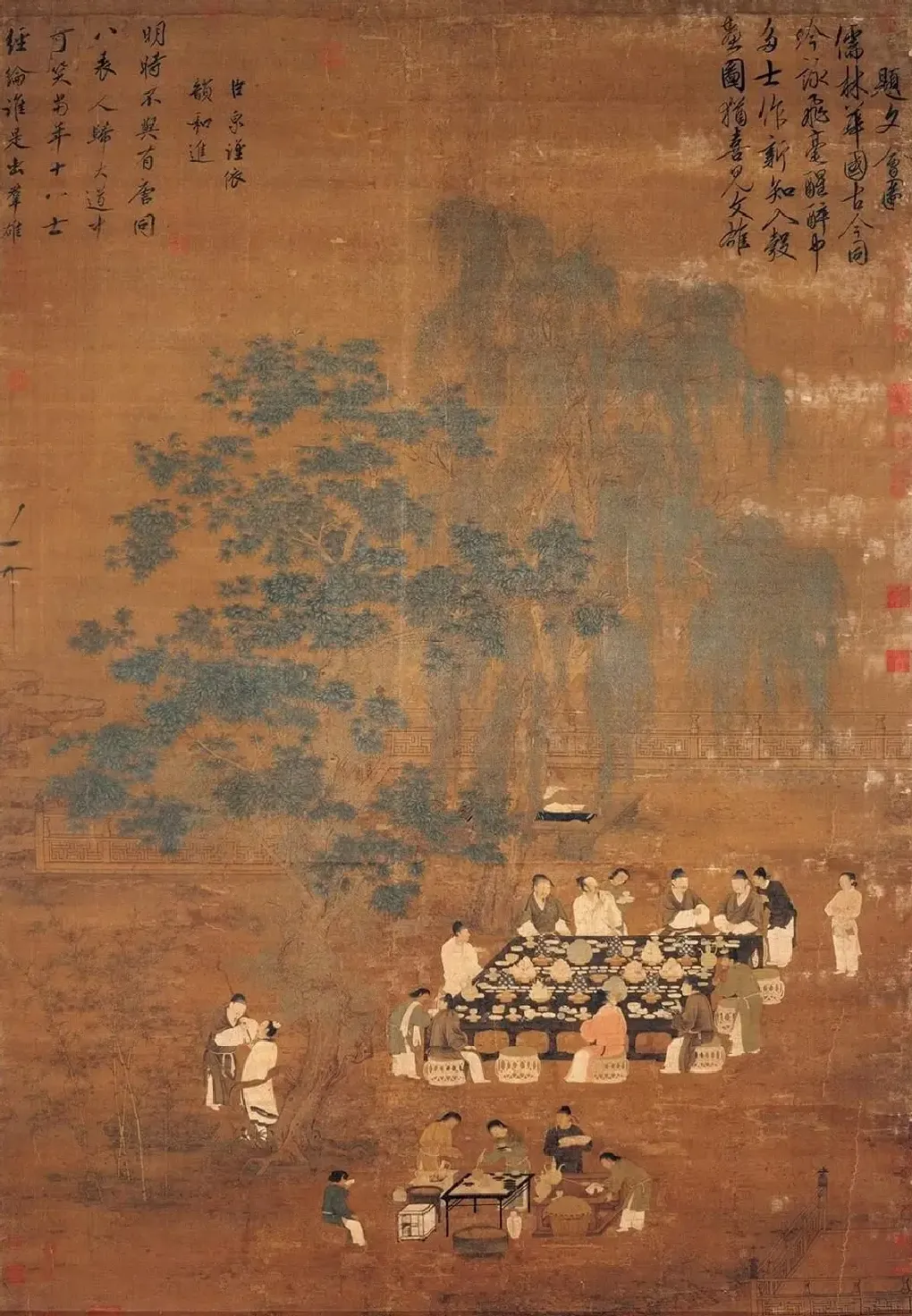 赵佶·文会图