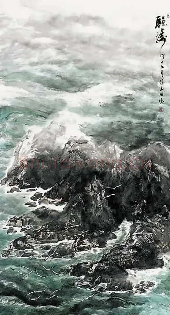 张玉田·听涛