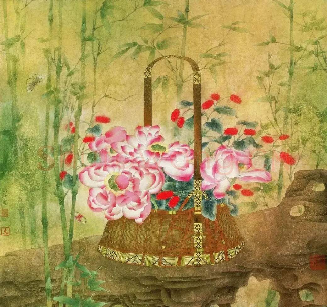 张铨·工笔花鸟