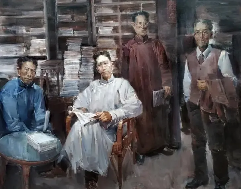 李治·《脊梁——联大教授》