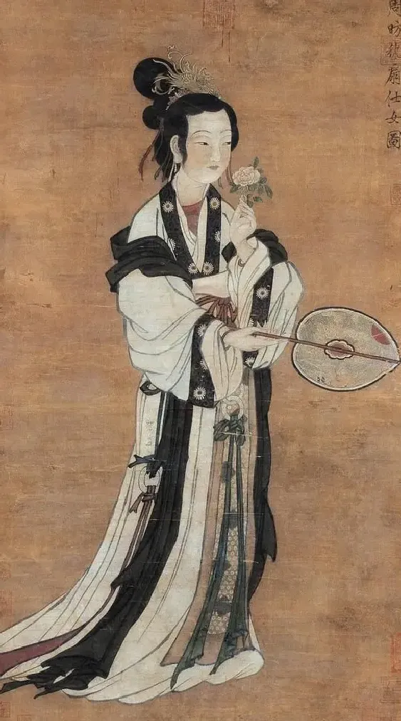 周昉·执扇仕女图