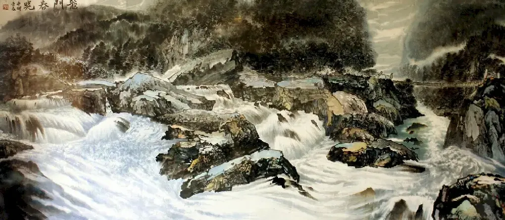 康君·龙门春晓