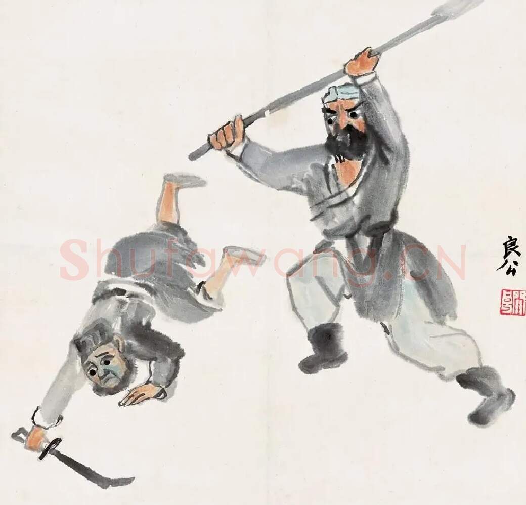 关良·戏剧人物