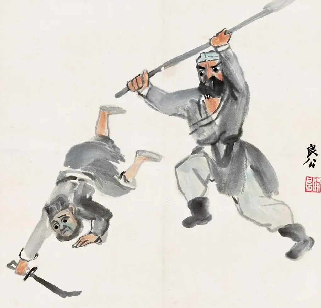 关良·戏剧人物