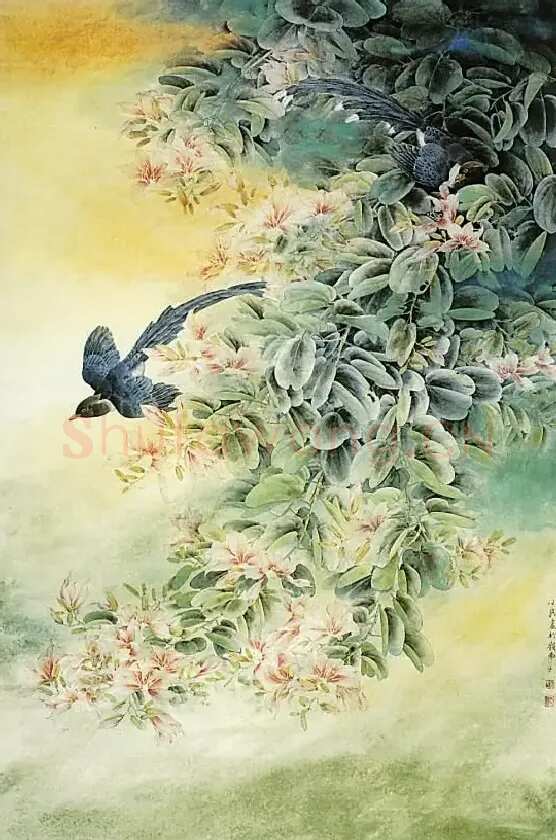 曹小民·紫荆花