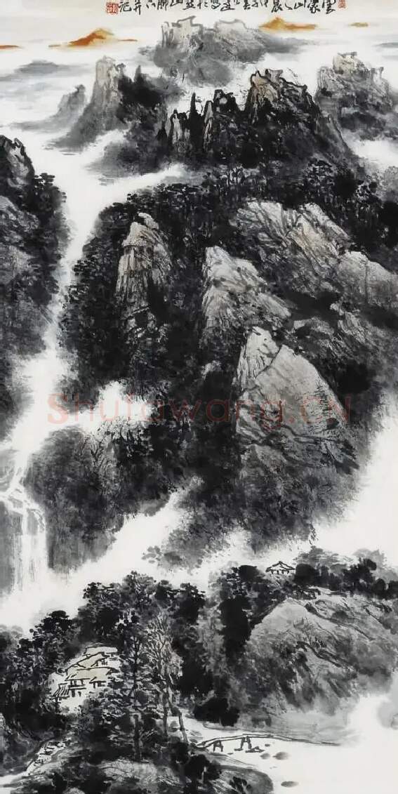郭公达·云蒙山之晨