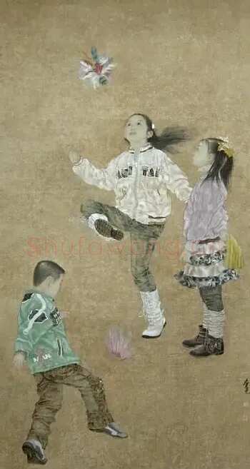 尚奎元·踢毽毽 