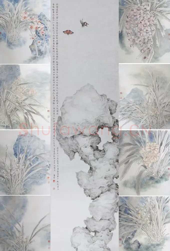 涂喜宗·郑板桥诗意