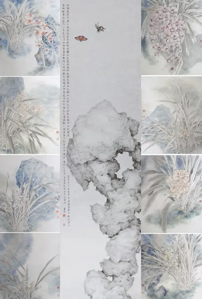 涂喜宗·郑板桥诗意
