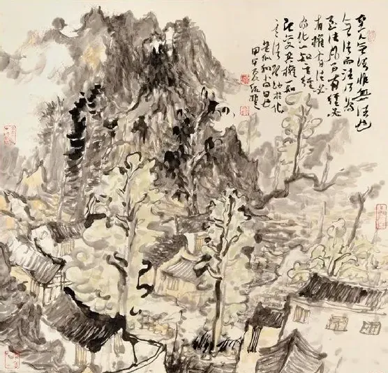 田绍登·山水