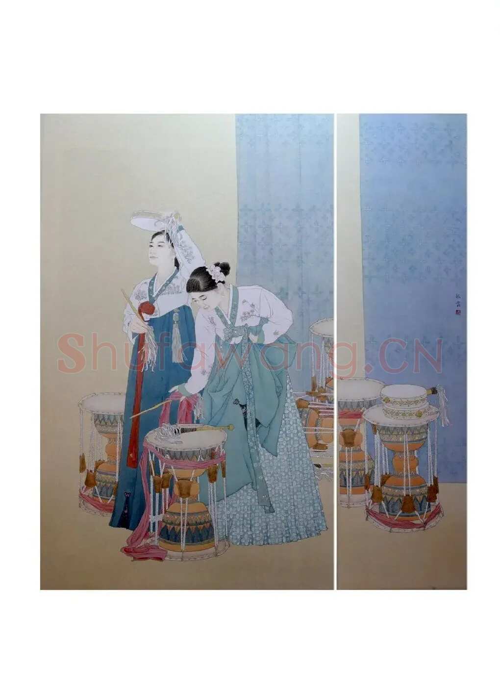 徐敬霜·边城艳阳天