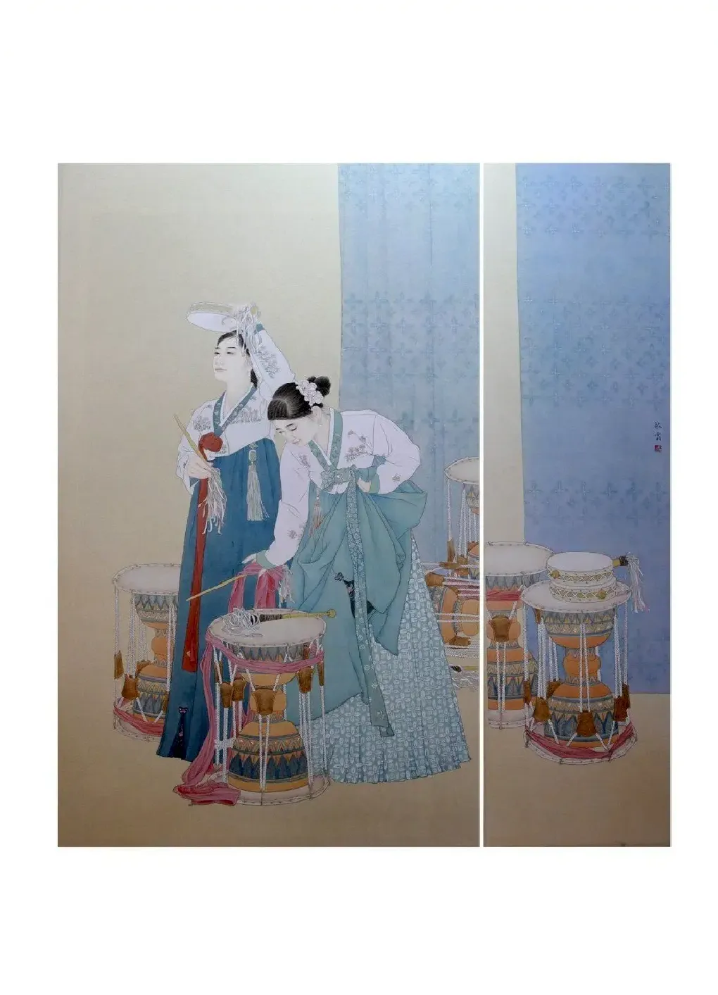 徐敬霜·边城艳阳天