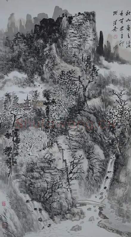 张泽光·秋山无言