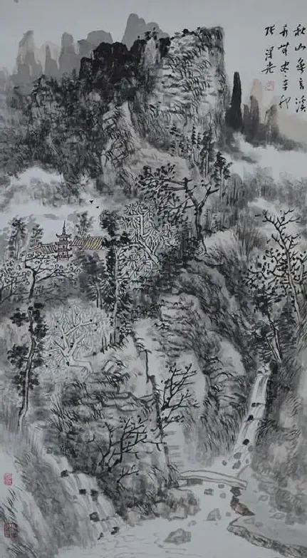张泽光·秋山无言
