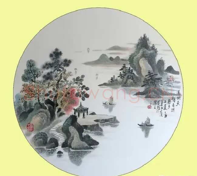 瞿学鸿·中国秀美山水画