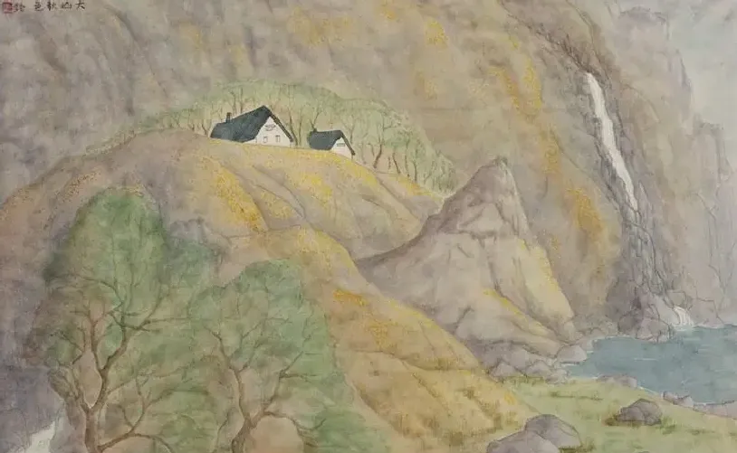 张铨·大山秋色