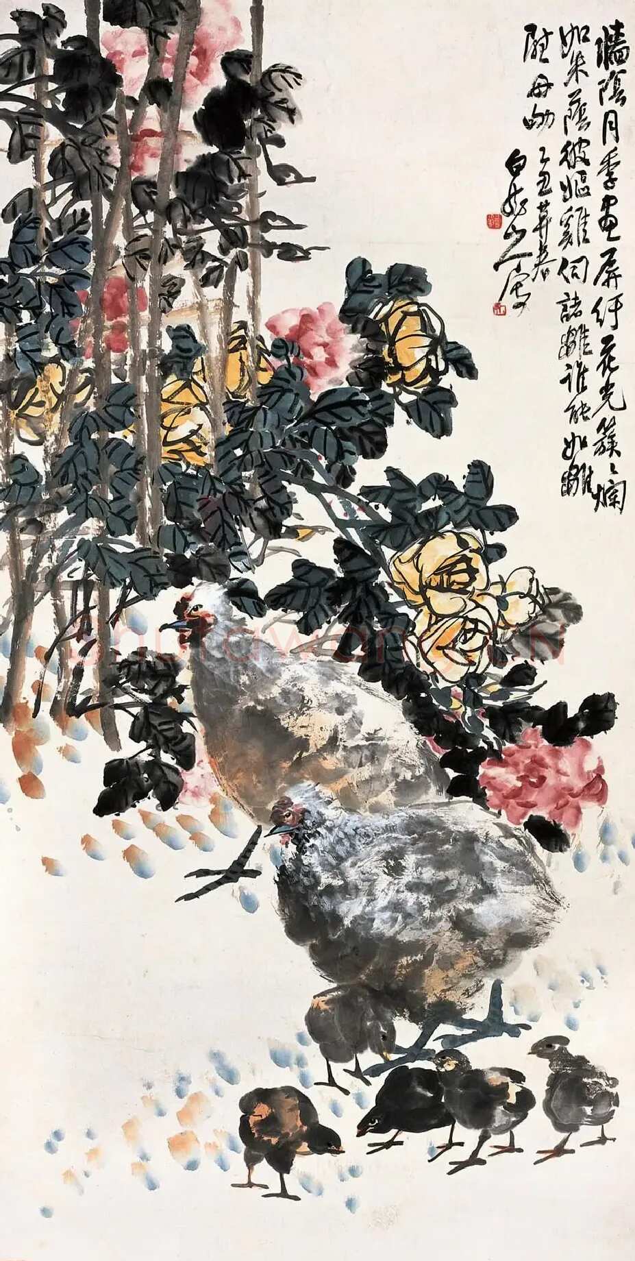 王一亭·四季吉祥