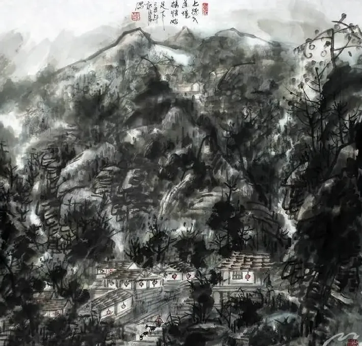 郭子昂·郭子昂作品《上德入道境》