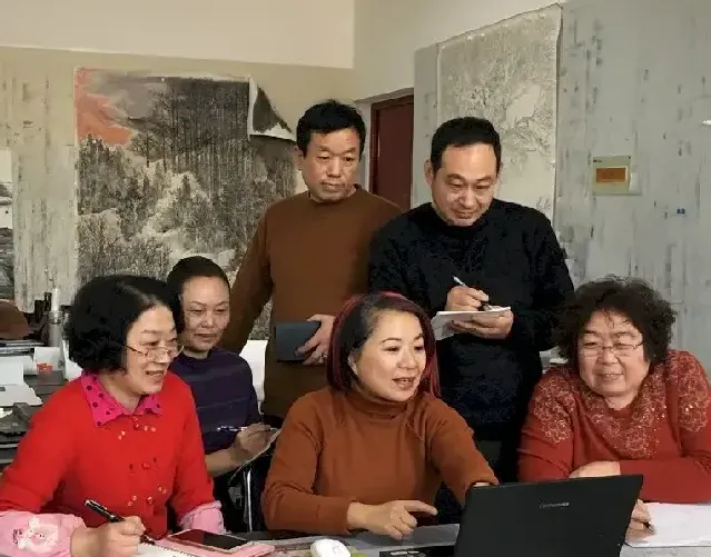 陈艾·教学剪影