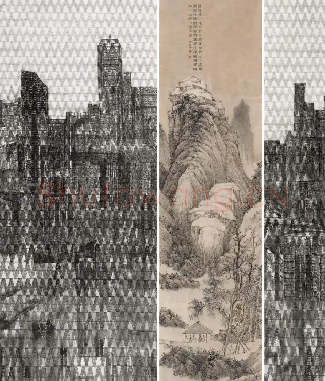 王东进·《新魏园雅集图》