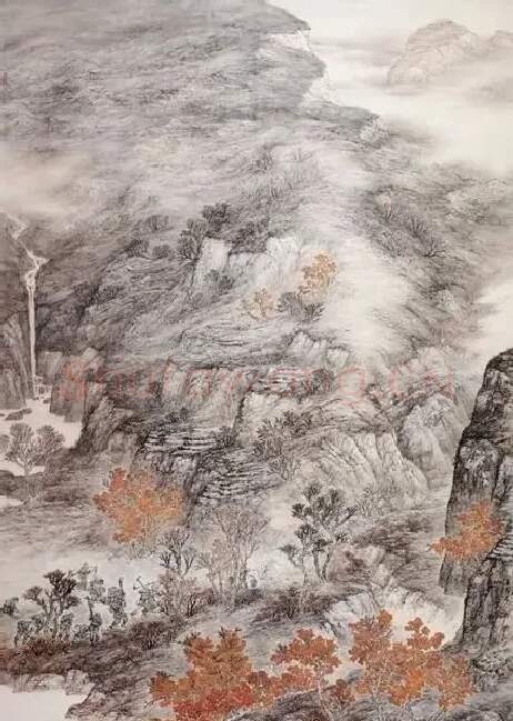 吴广·山水《招荒为新》