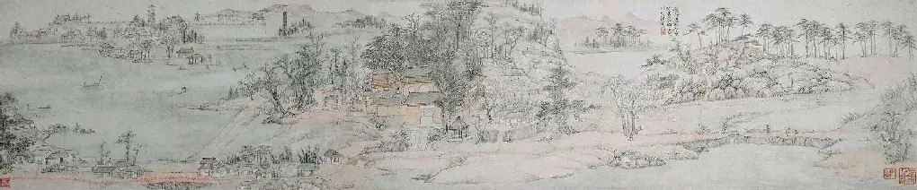 弘仁·芝易东湖图