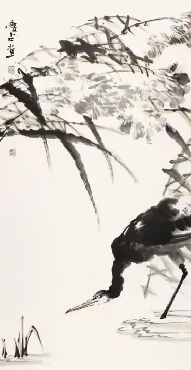 孟庆占·芦塘秋趣