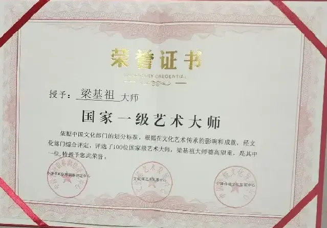 梁基祖·润格评定