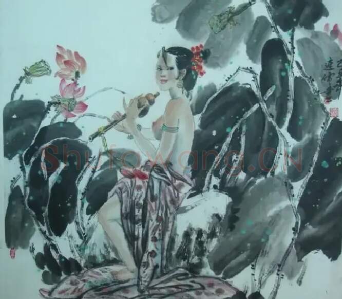 李连儒·李连儒人物画2作品