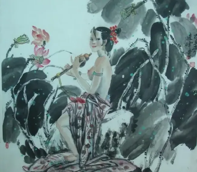 李连儒·李连儒人物画2作品