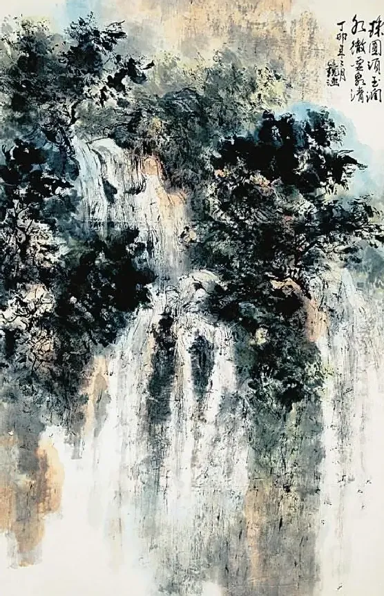 何镜涵·山水