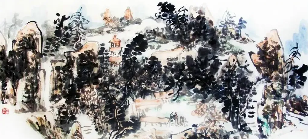 沈克斌·山水作品