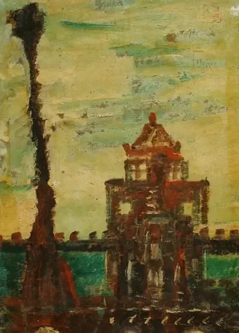 李青萍·晚景