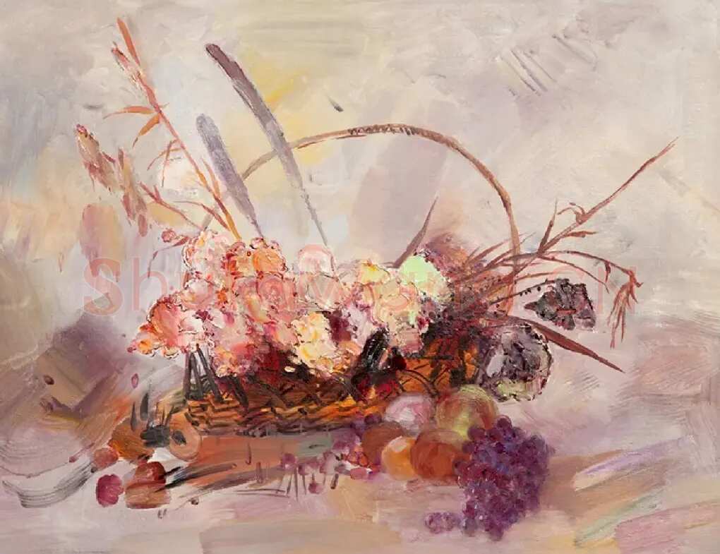 刘宏·篮中花