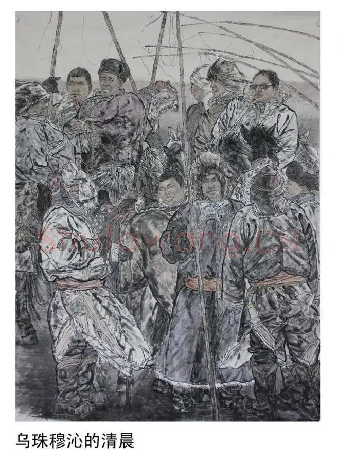 夏风·《乌珠穆沁的清晨》