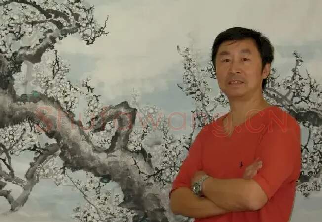 理习忠·为中南海创作的国画作品《幽香透国魂》