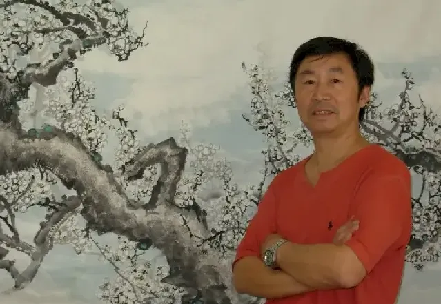 理习忠·为中南海创作的国画作品《幽香透国魂》