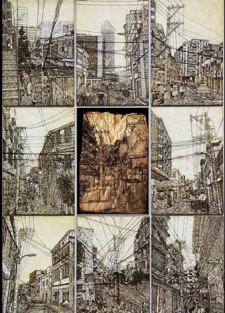 唐群伟·《巷陌》