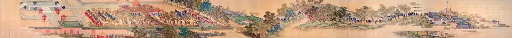 郎世宁·孝贤纯皇后亲蚕图