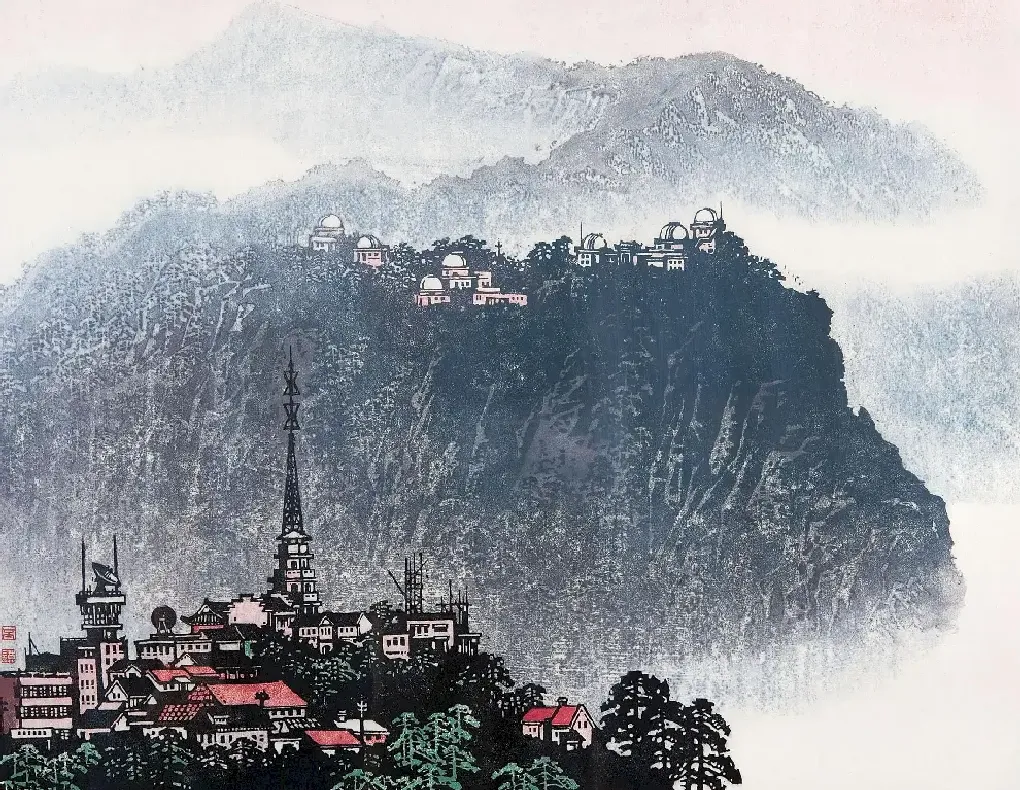 黄丕谟·钟山春色