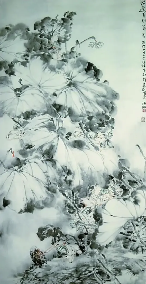 刘佰玥·池边弄水一身香