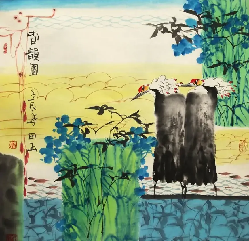 吴田玉·《春韵》
